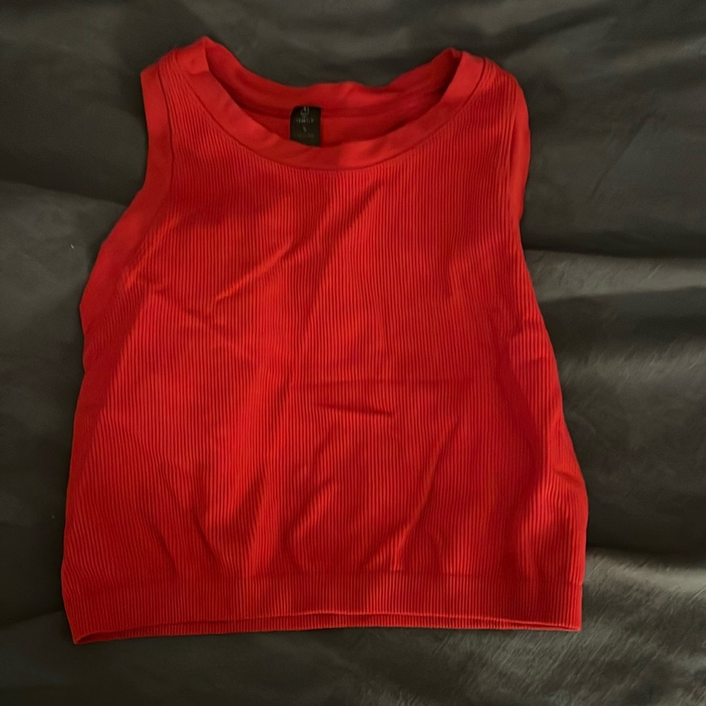 Red Tank Top Gently Used
